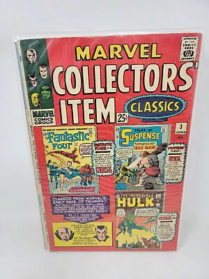 Buy MARVEL COLLECTOR'S ITEM CLASSICS #3 1st Reprint Of Strange Tales #110 *1966* 5.0 • 18.98£