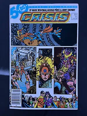 Buy Crisis On Infinite Earths #11 VG+ 1986 Newstand DC Comics George Perez 1st Ghost • 9.50£