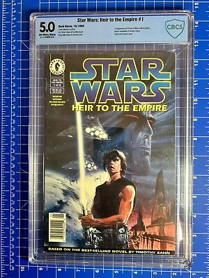 Buy CBCS 5.0 Newsstand Star Wars Heir To The Empire 1 1st App Grand Admiral Thrawn • 78.84£