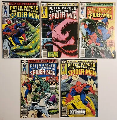 Buy The Spectacular Spider-Man #31-35 Set (1979 Marvel) VG 32 33 34 Death Of Carrion • 9.58£