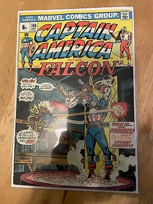 Buy Marvel Comics Captain America #168 1973 1st Baron Helmut Zemo Pence Copy 6.0-7.0 • 16.95£