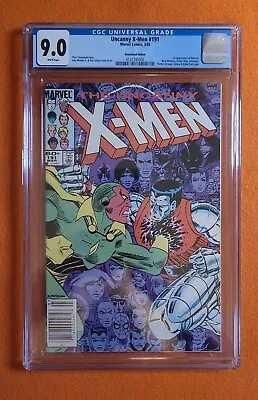 Buy Uncanny X-Men #191 CGC 9.0  1st Appearance Of Nimrod Newsstand Variant  • 55.97£