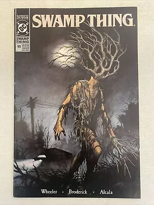 Buy Swamp Thing. # 99.  2nd Series. Sept. 1990.  Dc. John Totleben-painted Cover. • 6.99£