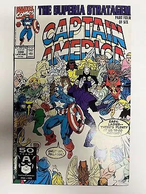 Buy Marvel - Captain America - Issue # 390 - 1991. • 3.97£
