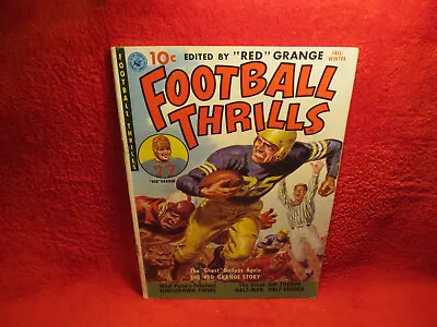Buy Football Thrilles #1  1951 Rare Key Issue Jim Thorpe • 119.40£
