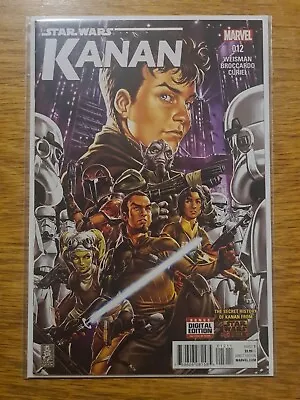 Buy Star Wars: Kanan The Last Padawan #12 - 1st App Admiral Rae Sloane - Marvel • 24.95£