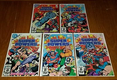 Buy Super Powers #1-5 Jack Kirby Superman Batman Flash Dc High Grade Set 1984 (5) • 24.99£