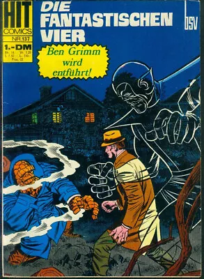 Buy Hit Comics #137 From 1970 The Fantastic Four - TOP Z1 BSV COMIC SUPERHEROES • 30.12£