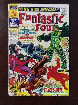 Buy Fantastic Four Annual 5 1st Appearance Of Psychoman And Solo Silver Surfer Story • 35.98£