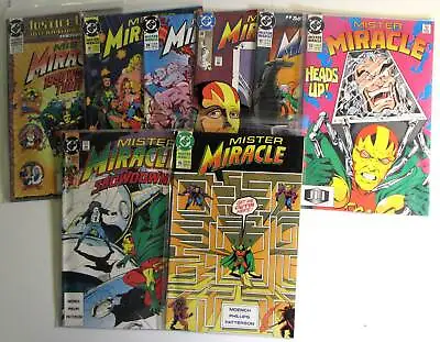 Buy Mister Miracle Lot 8 #12,14,15,17,20,24,25,Justice Int. Special 1 DC 1990 Comics • 23.18£