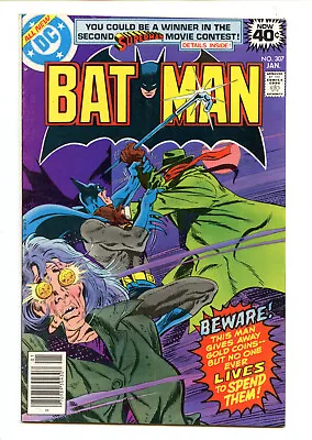 Buy Batman 307 First Lucious Fox HIGH GRADE NM- 9.2 Front Cover Nicer • 92.49£