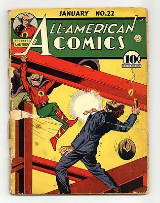 Buy All American Comics #22 FR/GD 1.5 1941 • 463.72£
