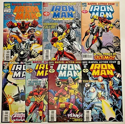 Buy Marvel Comics Action Hour Iron Man Key 7 Issue Lot 1 2 3 4 5 7 8 High Grade FN • 0.99£