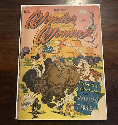 Buy 🏜️🌵Wonder Woman #17 Golden Age 1946 DC Comics 🦬☀️ • 316.24£