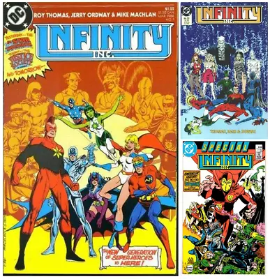 Buy Infinity Inc. U PICK Comic 1-53 12 13 14 16 17 19 20 21 32 34 51 1984 DC F0201 • 12.14£