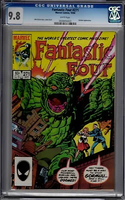 Buy Fantastic Four #271 CGC 9.8 • 71.96£