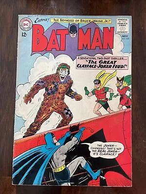 Buy Batman 159 VG+ 1963 Robin, Batwoman, Joker, Clayface, Batgirl White Pages • 55.33£