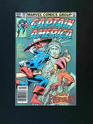 Buy Captain America  #267  MARVEL Comics 1982 VF+ NEWSSTAND • 8.01£