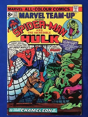 Buy Marvel Team-Up #27 VFN- (7.5) MARVEL ( Vol 1 1974) Spider-Man, Hulk (2) • 13£