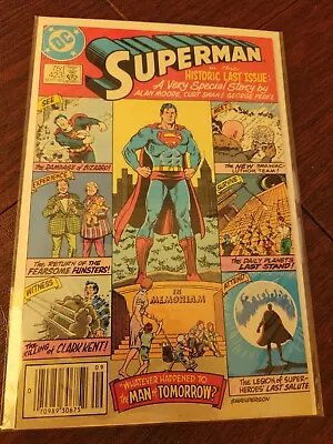 Buy Superman #423 1988 DC COMIC BOOK 8.0 NEWSSTAND ALAN MOORE SCRIPT V18-23 • 12.70£