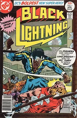 Buy DC Comics Bronze Age Black Lightning #1, F/VF Condition, Nice! • 9.59£