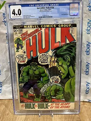 Buy Incredible Hulk #156 - CGC Graded 4.0 - First App. KRYLAR KEY National Diamond • 63.09£