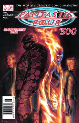 Buy Fantastic Four (Vol. 1) #500 (Newsstand) FN; Marvel | 71 Mark Waid - We Combine • 9.48£