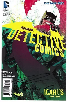 Buy Detective Comics (2011) 32 Signed Brian Buccellato Francis Manapul DC New 52 • 12.06£