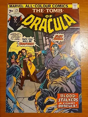 Buy Tomb Of Dracula #25 Oct 1974 FINE+ 6.5 1st Appearance & Origin Of Hannibal King • 49.99£