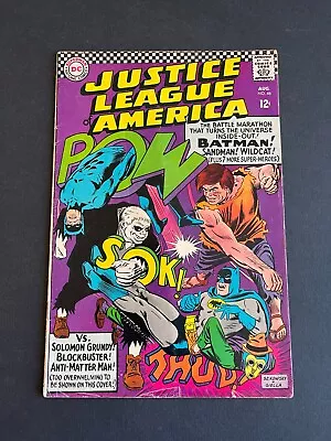 Buy Justice League Of America #46 - 1st Silver-Age Sandman App (DC, 1966) Fine- • 18.92£