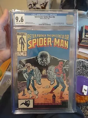 Buy Peter Parker The Spectacular Spider-Man #98 - CGC 9.6  - 1st App Of Spot  • 48.03£