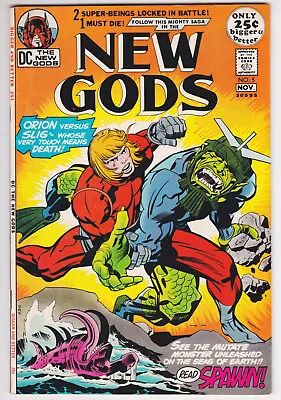 Buy New Gods #5 Very Fine Plus 8.5 Darkseid Fourth World Jack Kirby Story & Art 1971 • 28.44£