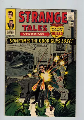 Buy Strange Tales (1951) # 138 (5.0-VGF) (2036131) 1st Eternity 1965 • 45£