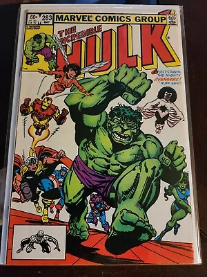 Buy The Incredible Hulk #283 1983 MARVEL COMIC BOOK 7.0 V20-121 • 7.88£
