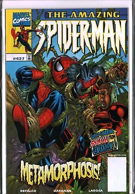 Buy AMAZING SPIDER-MAN #437 KEY 1st SYNCH Marvel Legends VARIANT VF+ (8.5) • 11.82£