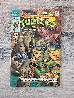 Buy Teenage Mutant Ninja Turtles Movie 2 Comics Summer 1991 • 50£