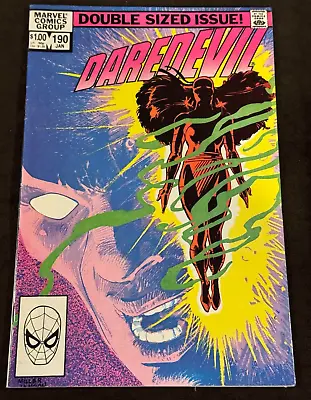 Buy Marvel Comics Daredevil #190 1983 • 3.95£
