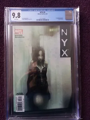 Buy Comics: Nyx 3 2004 1st Appearance X 23 Codename Wolverine(lauren Kinney)*9.8* • 1,400£