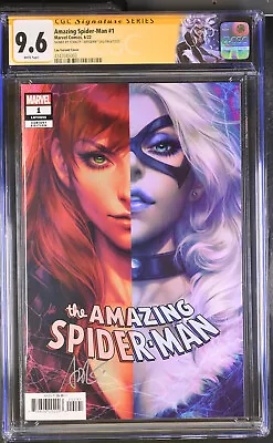 Buy Amazing Spider-Man #1 Stanley 'Artgerm' Lau Variant CGC 9.6 - Signed • 120.37£