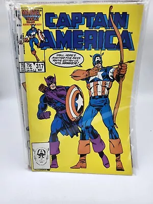 Buy Captain America #317 Direct Market Edition ~ NEAR MINT NM ~ 1986 Marvel Comics • 11.07£