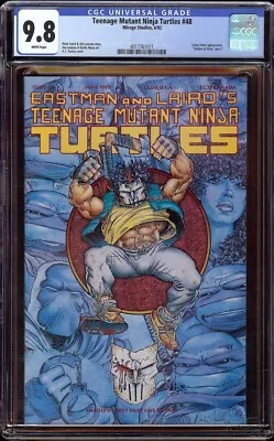 Buy Teenage Mutant Ninja Turtles # 48 CGC 9.8 White (Mirage, 1992) Eastman & Lawson • 201.07£