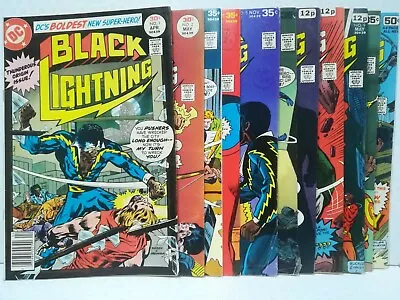 Buy Black Lightning #1-11 1st Appearance 1977-1978 DC Comics • 70£