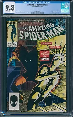 Buy Amazing Spider-Man #256 CGC 9.8  (1984) White Pages • 177.89£