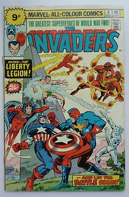 Buy The Invaders #6 - Marvel Comics - UK Variant May1976 FN 6.0 • 6.99£