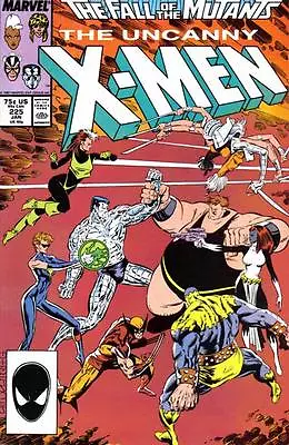 Buy The Uncanny X-Men #225 -- The Fall Of The Mutants (VF/NM | 9.0) -- P&P Discounts • 4.65£