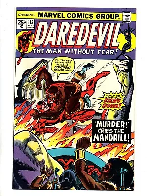 Buy Daredevil #112  Vf+ 8.5   Mandrill And Nekra App.  • 24.79£