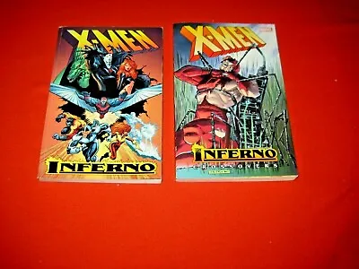 Buy X-men Inferno 239-243 X-factor 36-39 Spider-man 311 Crossovers Graphic Novel Tpb • 100£