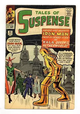 Buy Tales Of Suspense #43 VG- 3.5 1963 • 158.12£