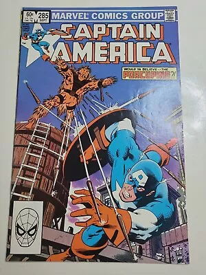 Buy Captain America #285:  Letting Go!  Death Of Patriot Marvel Comics 1983 • 5.53£