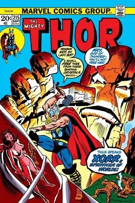 Buy Marvel Comics Thor Vol 1 #215A 1973 5.0 VG/FN 🔑 • 14.21£